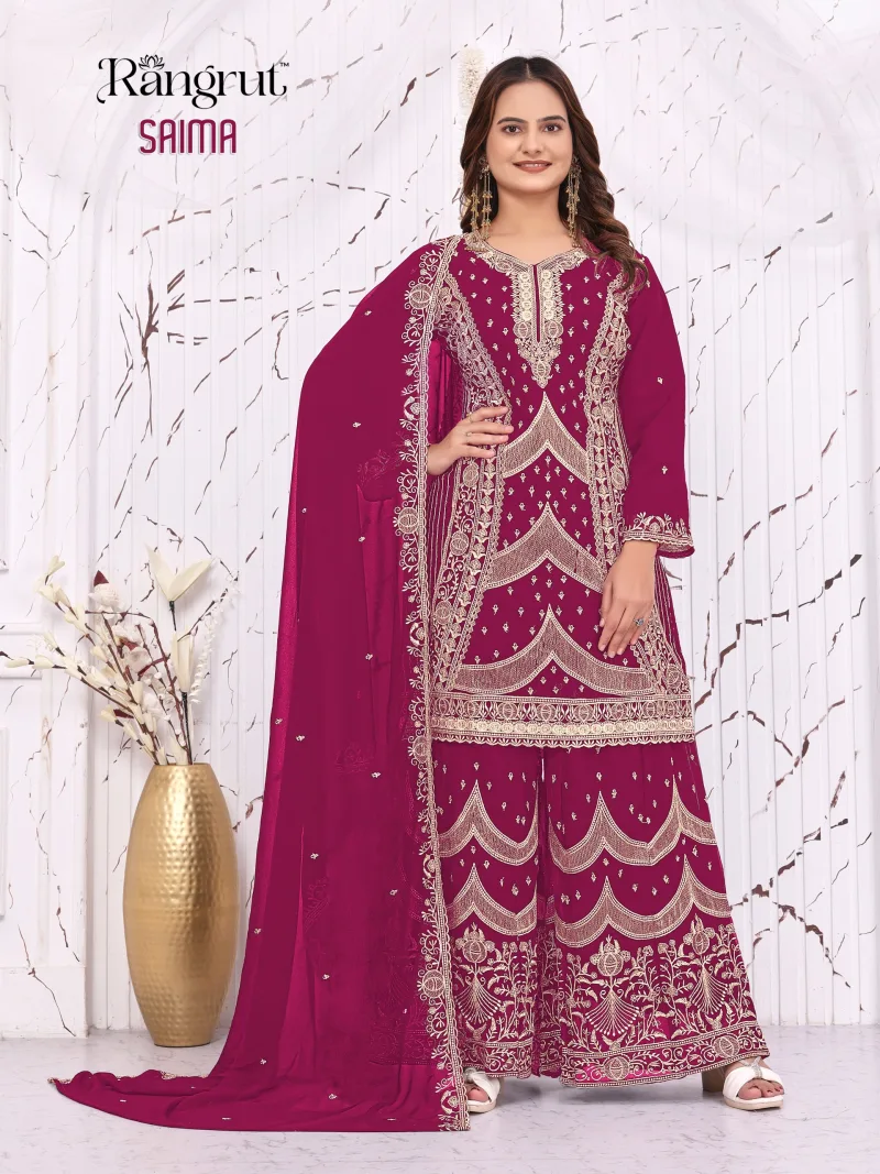Saima By Banwery Blooming Georgette Salwar Kameez